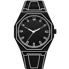 Classic men's watch with plastic granules, exquisite business waterproof watch, customizable brand