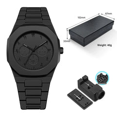 Classic men's watch with plastic granules, exquisite business waterproof watch, customizable brand